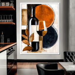 Evening Vintage Wine - NicheCanvas
