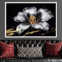 Golden Bloom Harmony Bliss - NicheCanvas