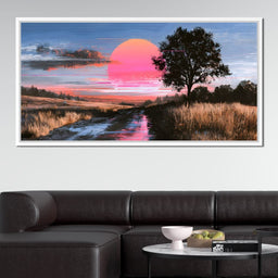 Broken Light Beyond The Meadow Edge - NicheCanvas