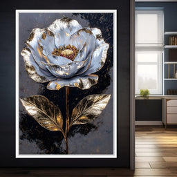 Golden Petal Radiance Symphony - NicheCanvas