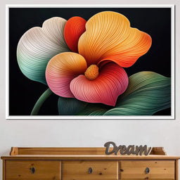 Petals That Dream in Neon - TooplesArt - NicheCanvas