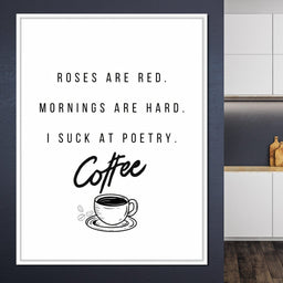 Morning Poetry Fuel Coffee Cup - NicheCanvas