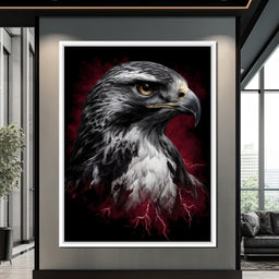 Stormwatch Falcon - NicheCanvas