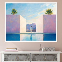 Journey Through Pastel Horizons - NicheCanvas