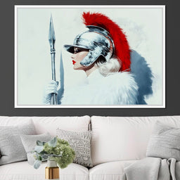 Warrior Elegance Majesty - NicheCanvas