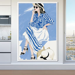Clear Blue Sky Vacation - NicheCanvas