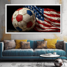 National Soccer Pride - NicheCanvas