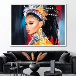 Majestic Feathered Elegance - NicheCanvas