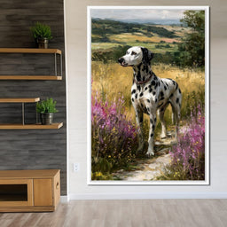 Dalmatian Meadow Pathway - NicheCanvas