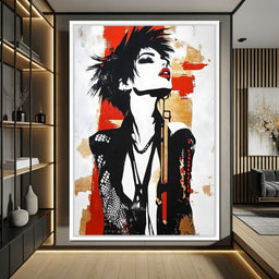 Electric Reverie Rebellion - NicheCanvas