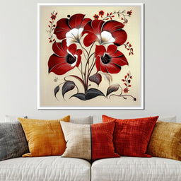 Batik Blooms - TooplesArt - NicheCanvas