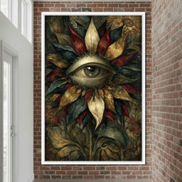 Watchful Petals Of Eternity - NicheCanvas