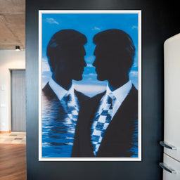 Oceanic Duality Reflections - NicheCanvas