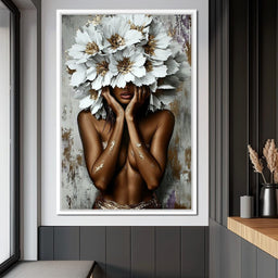 Floral Embrace of Divinity - Cole Williams - NicheCanvas