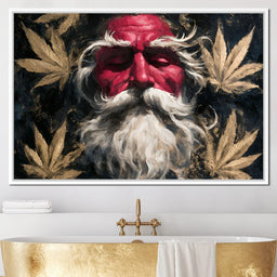 Ancient Sage Of Golden Leaves - NicheCanvas