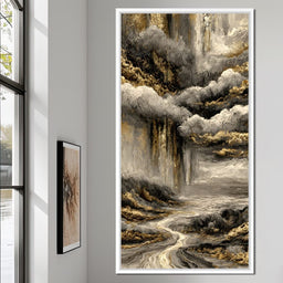 Gilded Rivers Of Lost Time - NicheCanvas