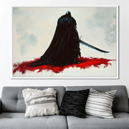 Shadowed Guardian Resolve - NicheCanvas