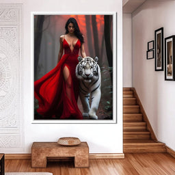 Female Portrait 198 - Johanjjf - NicheCanvas