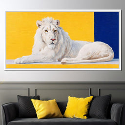 Majestic Sentinel Lion - NicheCanvas