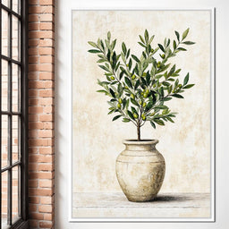 Olive Tree Harmony - NicheCanvas