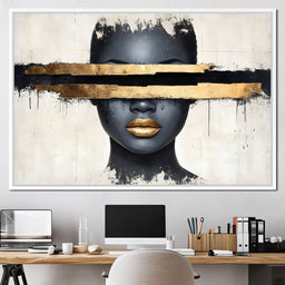 Golden Silence Enigma - NicheCanvas