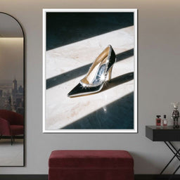 Silver Stiletto Radiant Noon - NicheCanvas