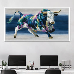 Charging Spectrum Bull Energy - NicheCanvas