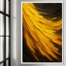 Golden Radiance Unfurled - NicheCanvas