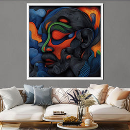 Contours of Thought - TooplesArt - NicheCanvas