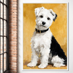 Furry Companion Golden Glow - NicheCanvas