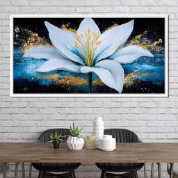 Golden Blossom Splendor - NicheCanvas