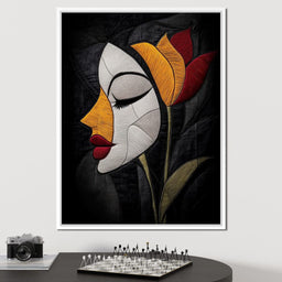 Embroidered Grace - TooplesArt - NicheCanvas