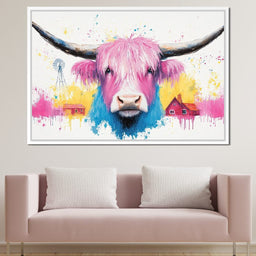 Highland Harmony Burst - NicheCanvas