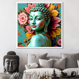 Radiant Petals Tranquility - NicheCanvas