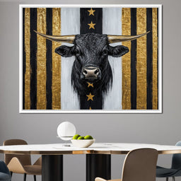 Majestic Bull Gold Standart - NicheCanvas
