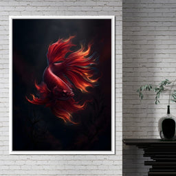 Red Fish Splendor - NicheCanvas