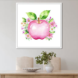 Pink Apple Blossom - NicheCanvas