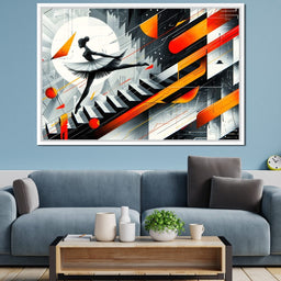 Ballet in the Cosmic Dance - NicheCanvas