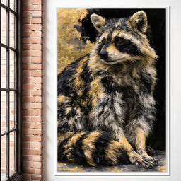 Midnight Bandit of Gilded Shadows - NicheCanvas