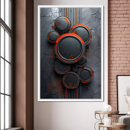 Colorful Modern Art 066 - Johanjjf - NicheCanvas