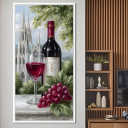 Cathedral Vines Vintage Elegance - NicheCanvas