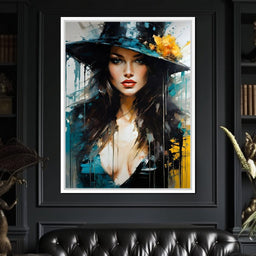 Female Portrait 0054 - Vizahn Burger - NicheCanvas