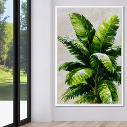 Verdant Rhythm of Tropical Palms - NicheCanvas