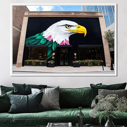 Street Art - Eagle - NicheCanvas