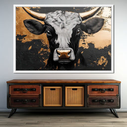 Golden Majesty of the Plains - NicheCanvas