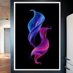 Cosmic Petal Helix - TooplesArt - NicheCanvas