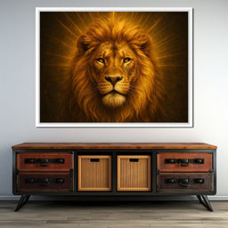 Majestic Radiance of the King - NicheCanvas