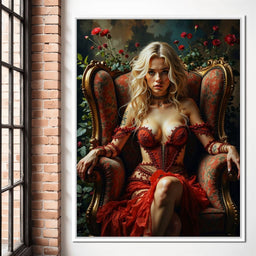 Female Portrait 329 - Johanjjf - NicheCanvas