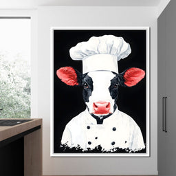 Bovine Culinary Chef - NicheCanvas