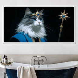 Regal Feline Starborne Monarch - NicheCanvas